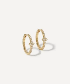 Astley Clarke Earrings^18ct Gold-Plated Vermeil Silver Maxi Luna Light Hoop Earrings