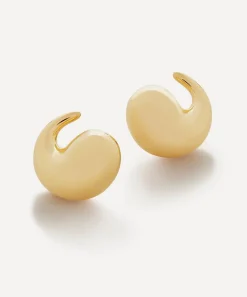Monica Vinader Earrings^18ct Gold-Plated Vermeil Silver Nura Wrap Stud Earrings