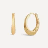 Dinny Hall Earrings^22ct Gold-Plated Vermeil Silver Signature Chunky Tapering Hoop Earrings