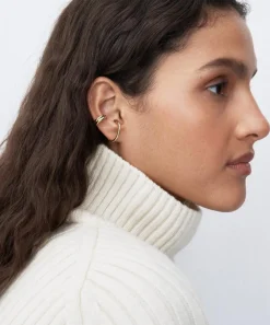 Otiumberg Earrings^14ct Gold-Plated Vermeil Silver Sonder Cuff Bracelet