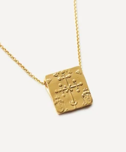 Missoma Necklaces^18ct Gold-Plated Vermeil Silver Lucy Williams Byzantine Coin Pendant Necklace