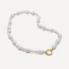 Monica Vinader Necklaces^18ct Gold-Plated Vermeil Silver Nura Mixed Pearl Necklace