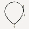 Missoma Necklaces^18ct Gold-Plated Vermeil Silver Baroque Pearl Cord Necklace
