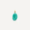 Monica Vinader Charms & Pendants^18ct Gold-Plated Vermeil Silver Aria Gemstone Pendant