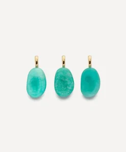 Monica Vinader Charms & Pendants^18ct Gold-Plated Vermeil Silver Aria Gemstone Pendant