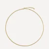 Monica Vinader Necklaces^18ct Gold-Plated Vermeil Silver Wheat Chain Necklace