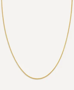 Monica Vinader Necklaces^18ct Gold-Plated Vermeil Silver Wheat Chain Necklace
