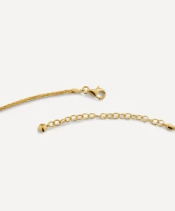 Monica Vinader Necklaces^18ct Gold-Plated Vermeil Silver Wheat Chain Necklace