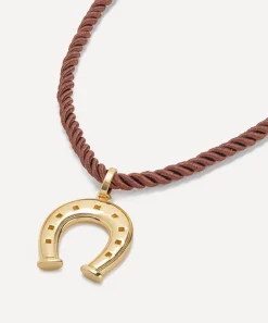 Martha Calvo Necklaces^14ct Gold-Plated Wish Me Luck Pendant Necklace