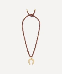Martha Calvo Necklaces^14ct Gold-Plated Wish Me Luck Pendant Necklace