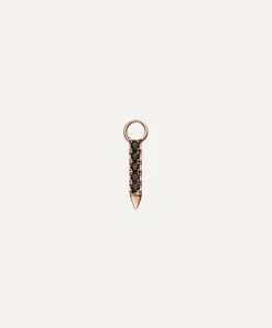 Maria Tash Charms & Pendants|Charms & Pendants^18ct 7mm Black and White Diamond Eternity Bar Charm