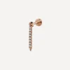 Maria Tash Earrings|Earrings^18ct 11mm Diamond Eternity Bar Charm Threaded Stud Earring