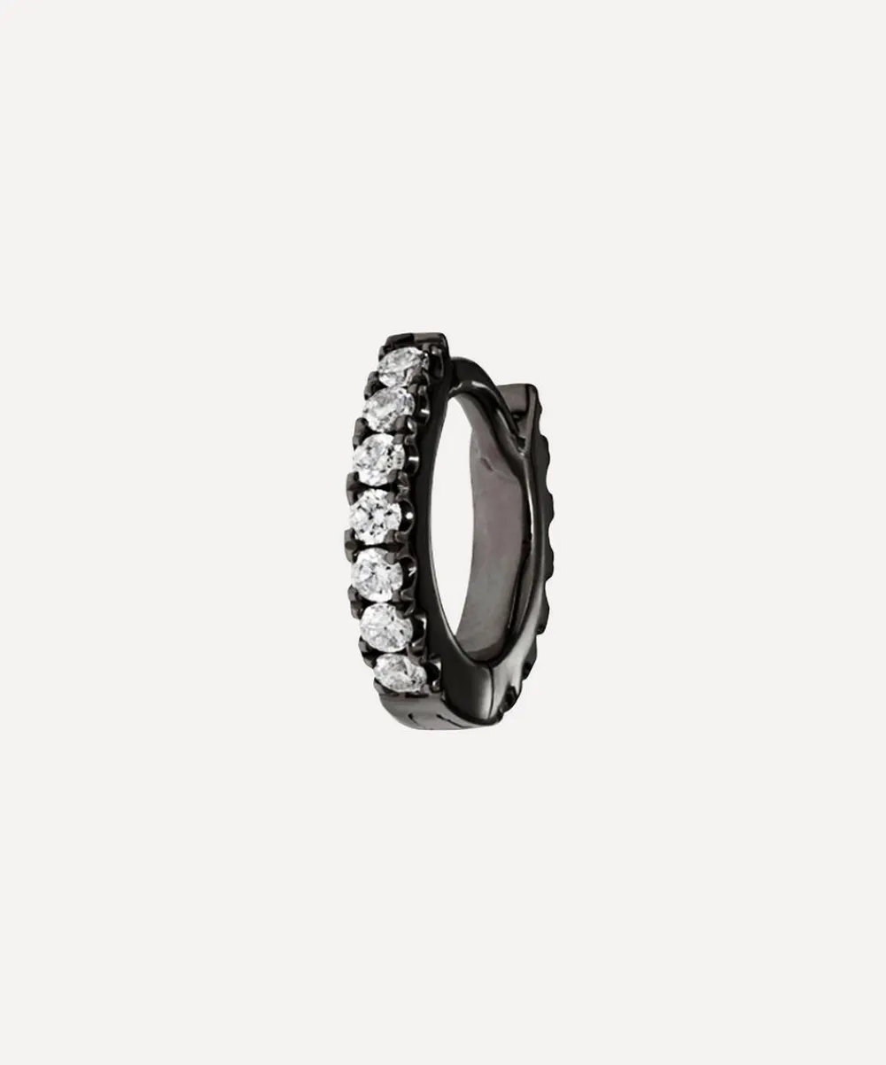 Maria Tash Earrings|Earrings^18ct 5mm Diamond Eternity Hoop Earring
