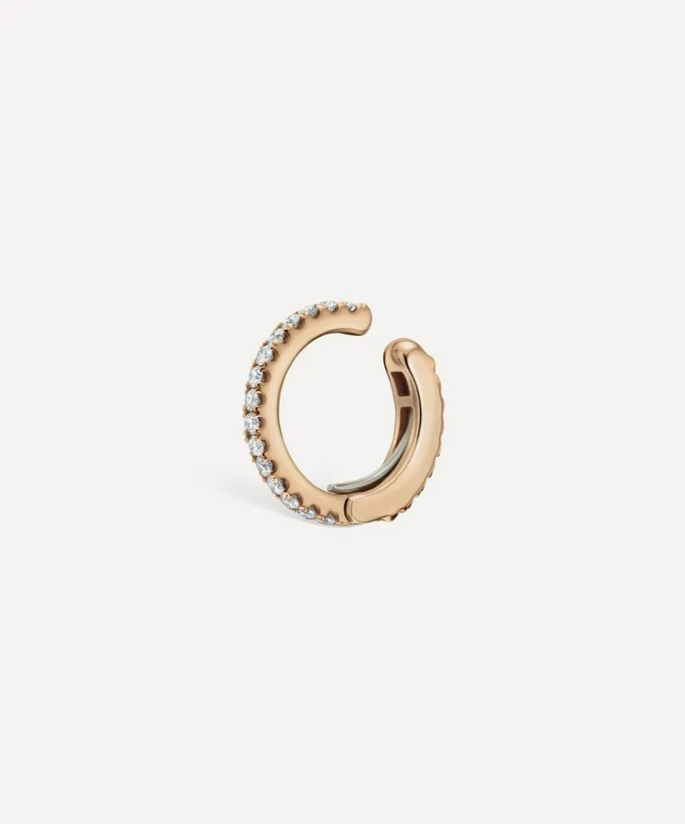 Maria Tash Earrings|Earrings^18ct 8mm Diamond Eternity Tash Cuff Earring