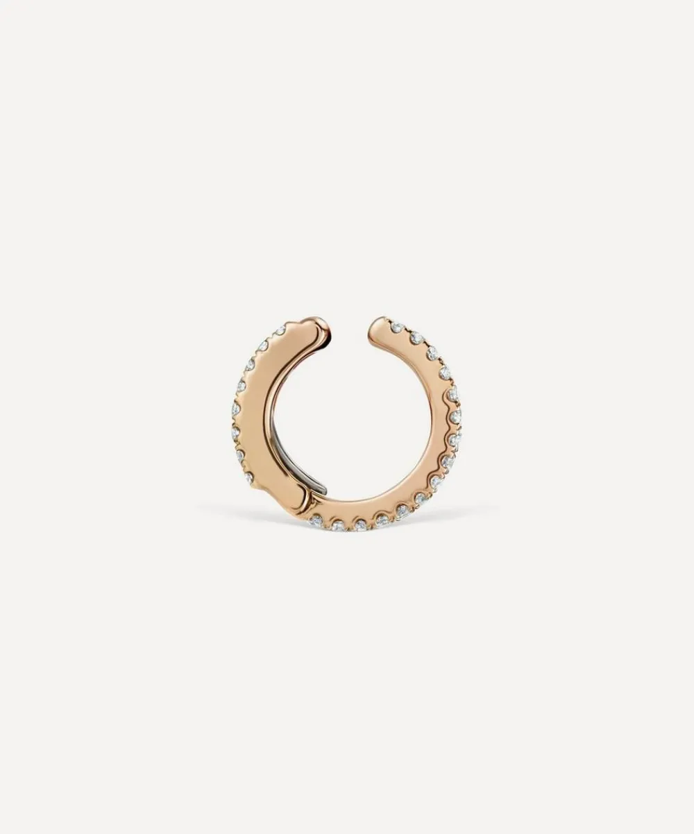 Maria Tash Earrings|Earrings^18ct 8mm Diamond Eternity Tash Cuff Earring