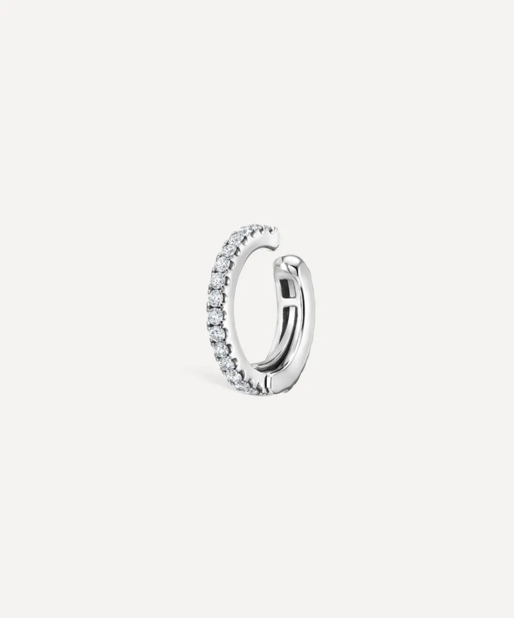 Maria Tash Earrings|Earrings^18ct 8mm Diamond Eternity Tash Cuff Earring