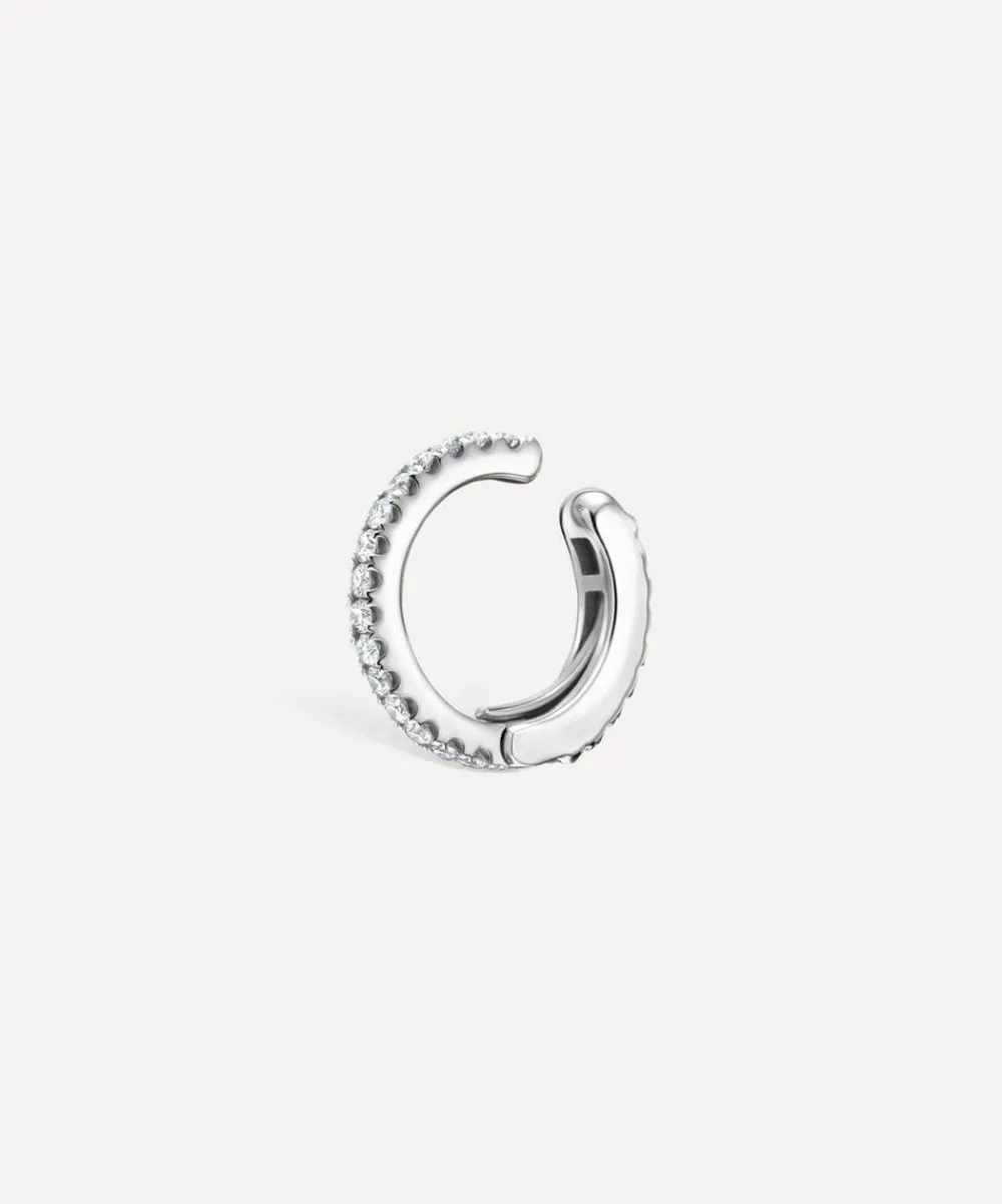 Maria Tash Earrings|Earrings^18ct 8mm Diamond Eternity Tash Cuff Earring