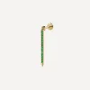 Maria Tash Earrings|Earrings^18ct 18mm Emerald Eternity Bar Charm Threaded Stud Earring