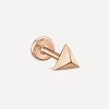 Maria Tash Earrings|Earrings^14ct 5mm Faceted Triangle Threaded Stud Earring