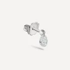Maria Tash Earrings|Earrings^18ct 4mm Floating Pear Diamond Charm Stud Earring