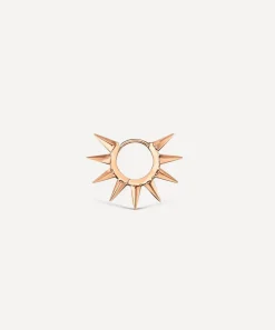 Maria Tash Earrings|Earrings^14ct 6.5mm Metal Mohawk Hoop Earring