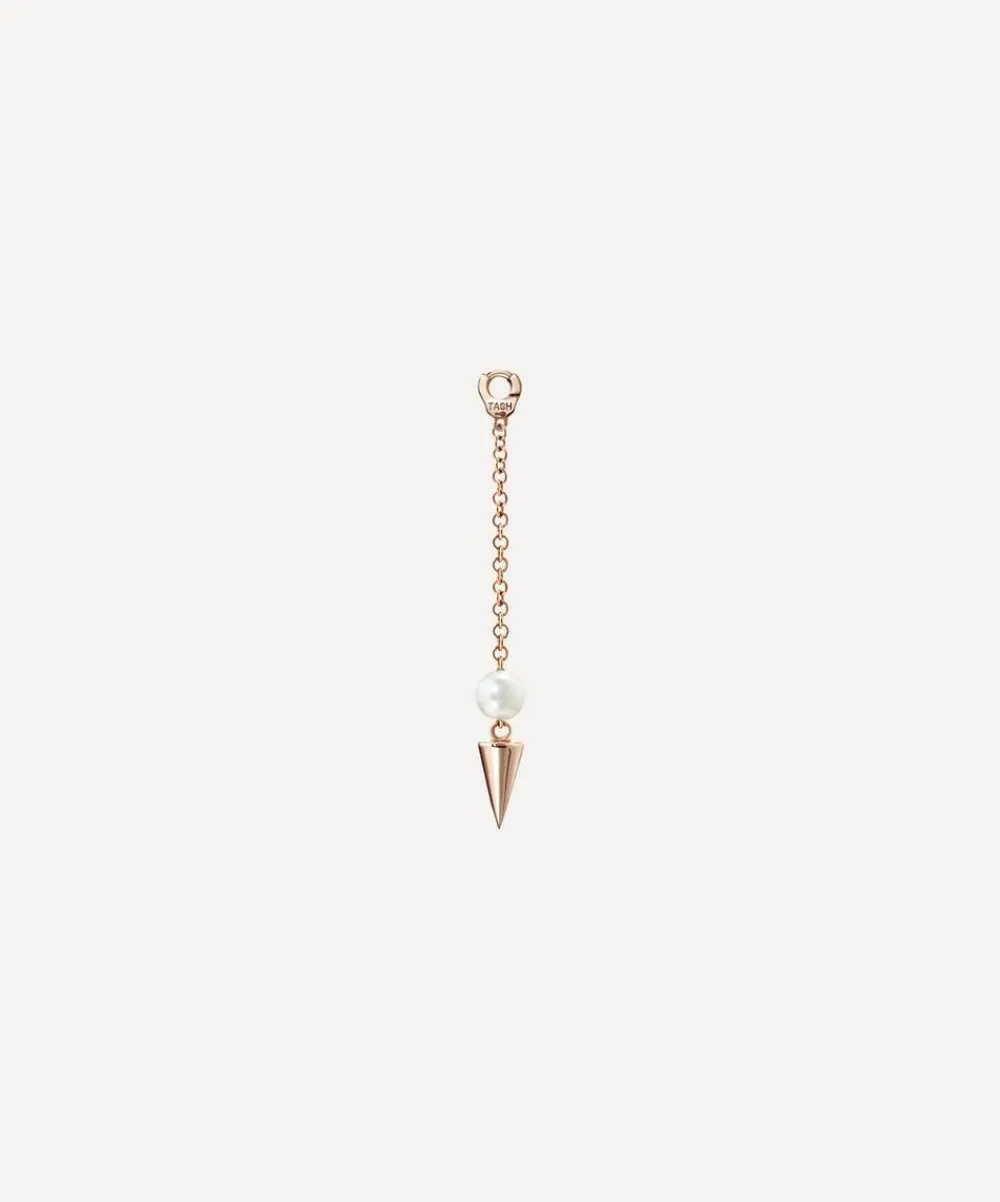Maria Tash Charms & Pendants|Charms & Pendants^14ct 20mm Pearl and Short Spike Pendulum Charm