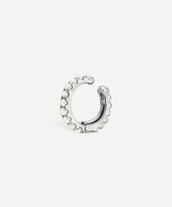 Maria Tash Earrings|Earrings^14ct 8mm Pearl Eternity Tash Cuff Earring