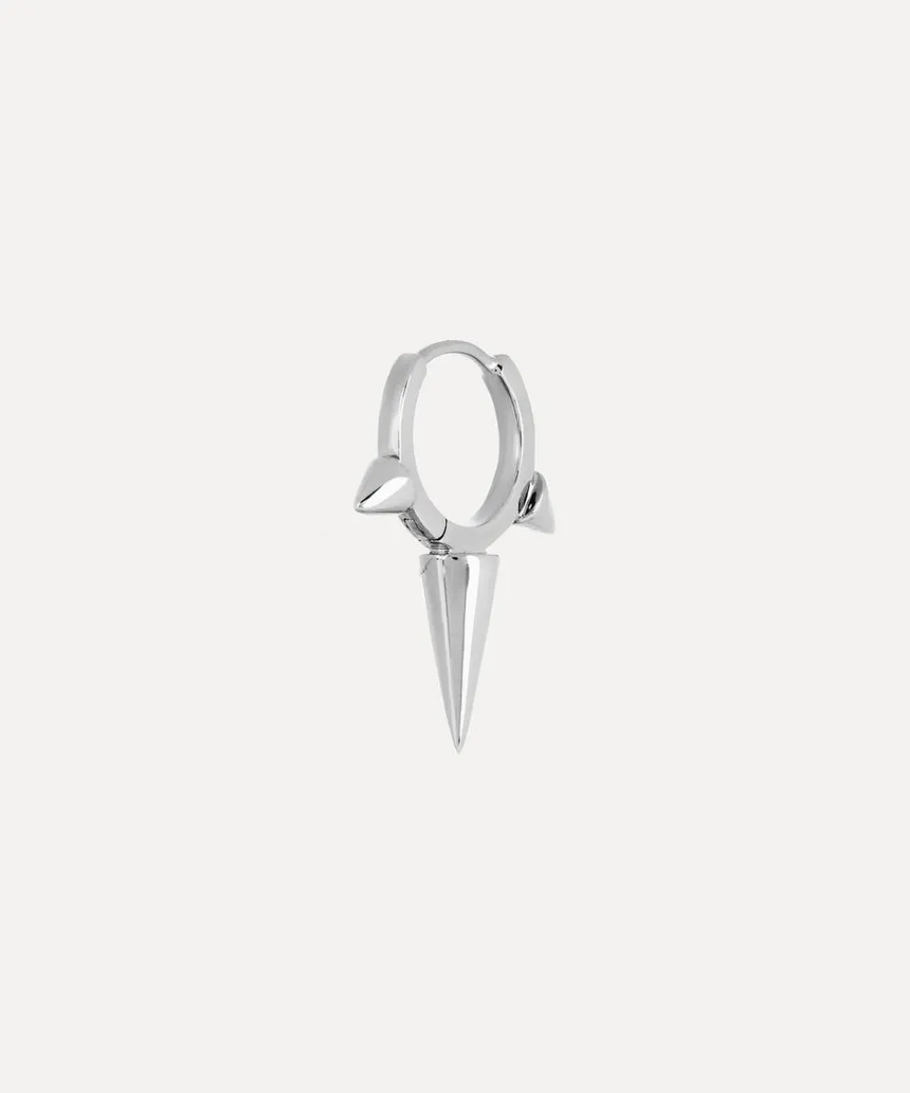 Maria Tash Earrings|Earrings^14ct 8mm Triple Long Spike Hoop Earring