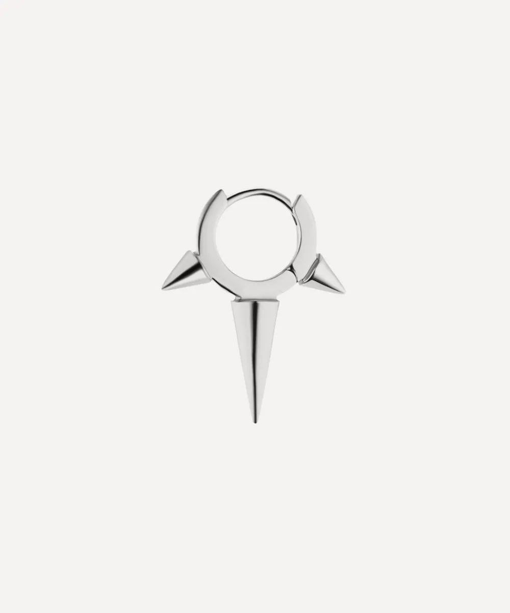 Maria Tash Earrings|Earrings^14ct 6.5mm Triple Long Spike Hoop Earring