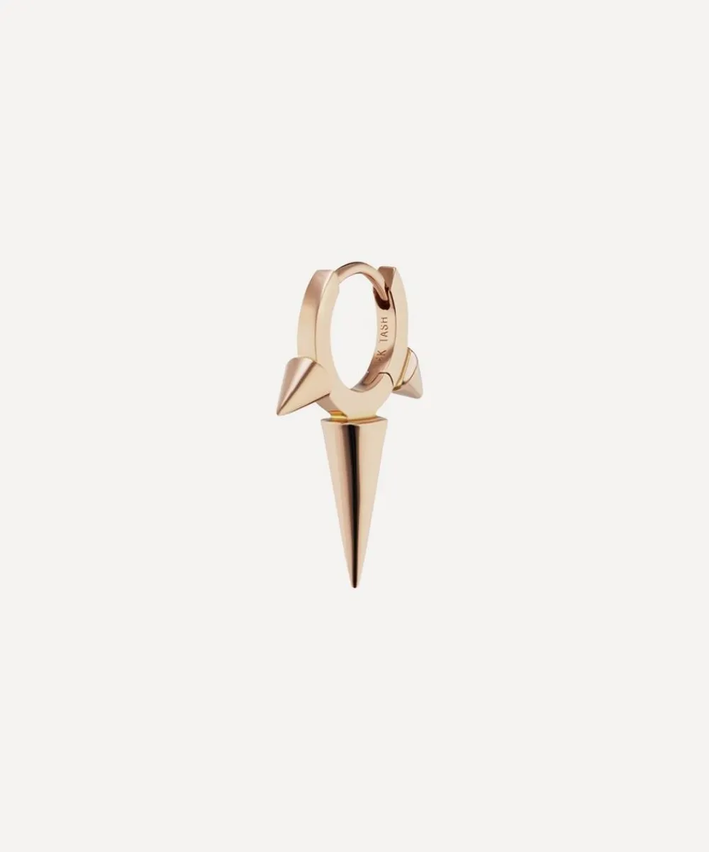 Maria Tash Earrings|Earrings^14ct 6.5mm Triple Long Spike Hoop Earring