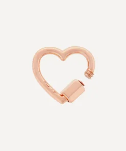 Marla Aaron Charms & Pendants|Charms & Pendants^14ct Rose Gold Baby Heartlock Clasp