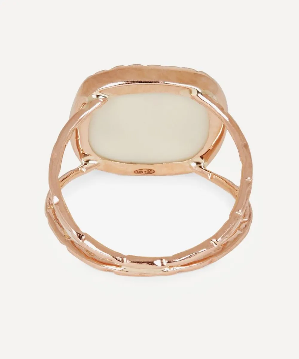 Pascale Monvoisin Rings|Rings^9ct Rose Gold Bowie No 2 Diamond Ring