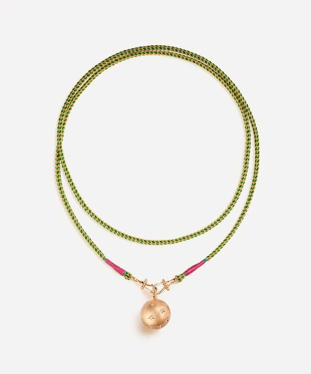 Marie Lichtenberg Necklaces|Necklaces^18ct Rose Gold Heartbeat Orb Pendant Necklace