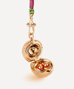Marie Lichtenberg Necklaces|Necklaces^18ct Rose Gold Heartbeat Orb Pendant Necklace