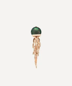 Bibi van der Velden Earrings|Earrings^18ct Rose Gold Jellyfish Tahitian Pearl Drop Earring