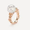 Bibi van der Velden Rings|Rings^18ct Rose Gold Jellyfish White Pearl and Diamond Ring