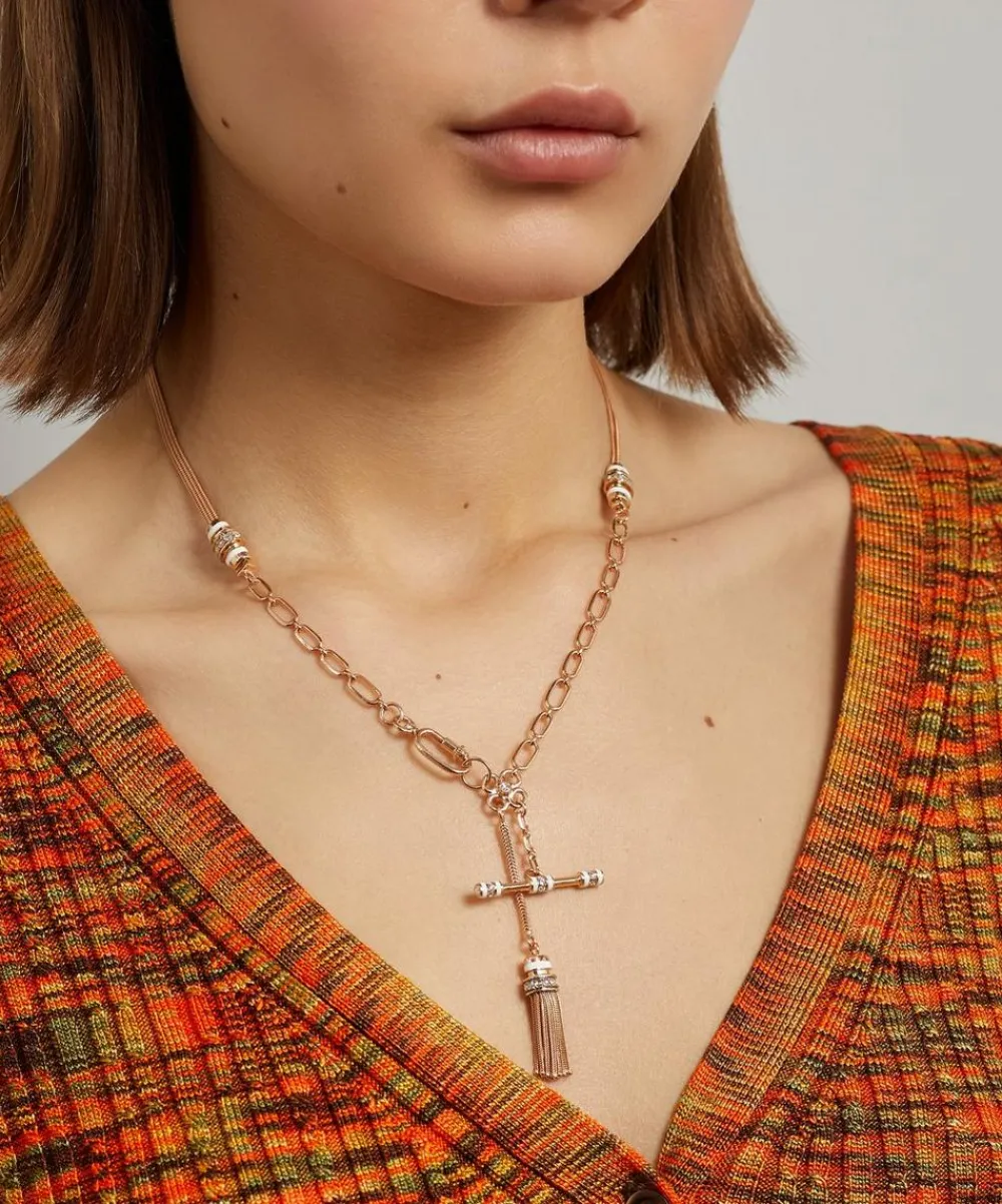 Selim Mouzannar Necklaces|Necklaces^18ct Rose Gold Kastak Ivory Diamond Necklace