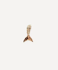 Bibi van der Velden Earrings|Earrings^18ct Rose Gold Mini Mermaid Tail Stud Earring