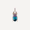 Annoushka Charms & Pendants|Charms & Pendants^18ct Rose Gold Mythology Blue Topaz Beetle Charm