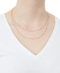 Annoushka Necklaces^14ct Rose Gold Saturn Long Chain Necklace