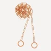 Marla Aaron Necklaces|Necklaces^14ct Rose Gold Square Link Chain Necklace