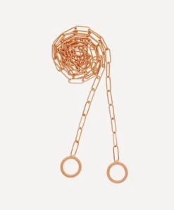 Marla Aaron Necklaces|Necklaces^14ct Rose Gold Square Link Chain Necklace