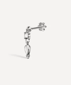 Maria Tash Earrings|Earrings^14ct Single Tassel Threaded Charm Earring