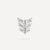 Annoushka Earrings|Earrings^18ct White Gold Baguette Diamond Stud Earring