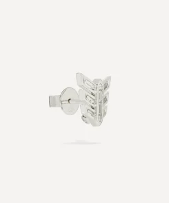 Annoushka Earrings|Earrings^18ct White Gold Baguette Diamond Stud Earring