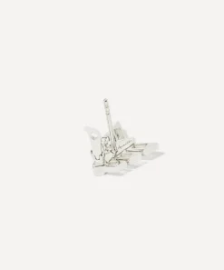 Annoushka Earrings|Earrings^18ct White Gold Baguette Diamond Stud Earring