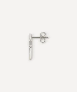 Bibi van der Velden Earrings|Earrings^18ct White Gold Diamond Alligator Ear Climber Earring Left