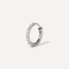 Annoushka Earrings|Earrings^18ct White Gold Dusty Diamonds Large Hoop Earring