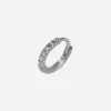 Annoushka Earrings|Earrings^18ct White Gold Dusty Diamonds Hoop Earring