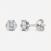 Dinny Hall Earrings^18ct White Gold Elyhara Diamond Stud Earrings